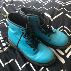 Blue Doc Martens
